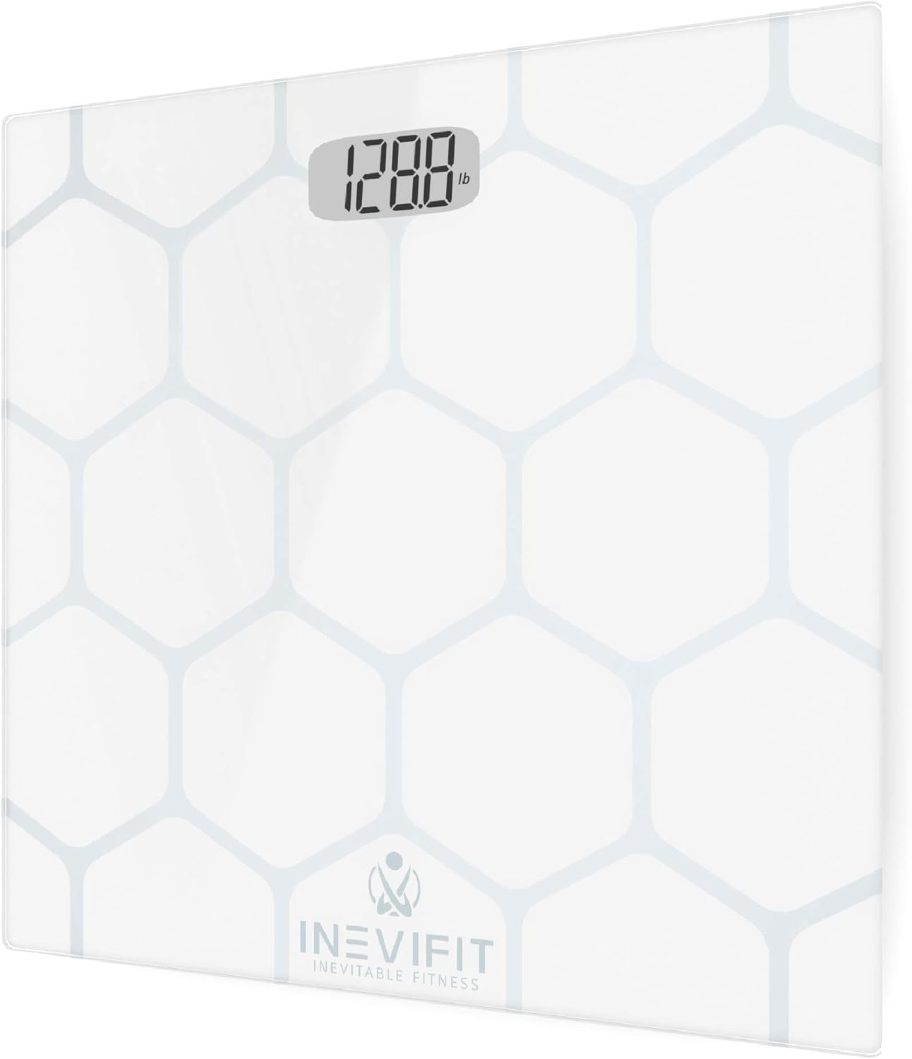 Bathroom Scale, Highly Accurate Digital Bathroom Body Scale, Measures Weight up to 400 Lbs. Includes Batteries